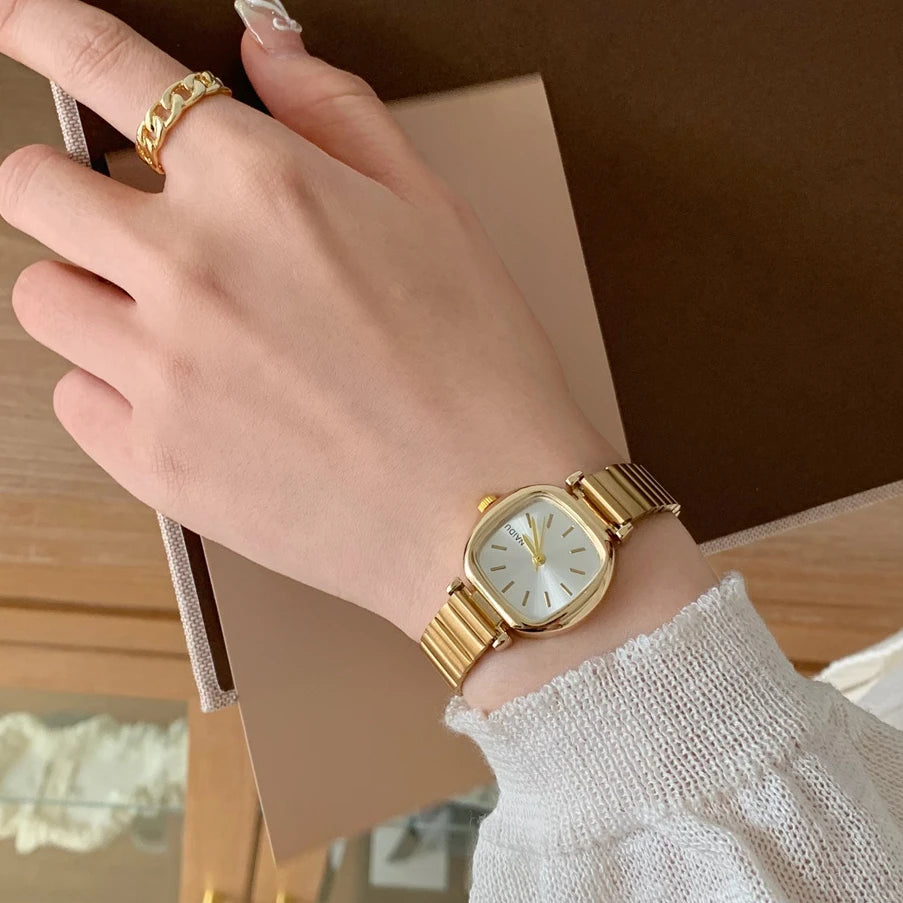 Women’s Adjustable Strap Quartz Watch | Luxury | Stainless Steel | Gift