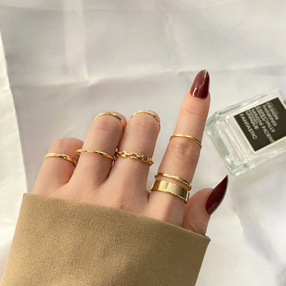 Women’s Cool Korean Ring – Hip Hop Street Style Stainless Steel Jewelry