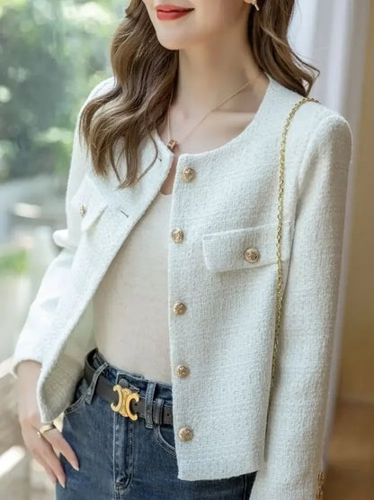 Women’s Tweed Outerwear | Elegant | Casual Jacket