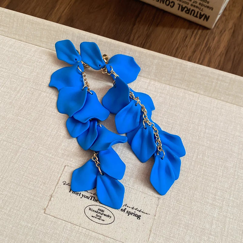 Women’s Jewelry Colorful Flower Drop Earrings | Boho | Y2K | Party