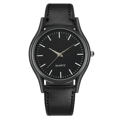 Men’s Luxury Business Watch – Leather Strap Wristwatch, Elegant Casual Clock Gift