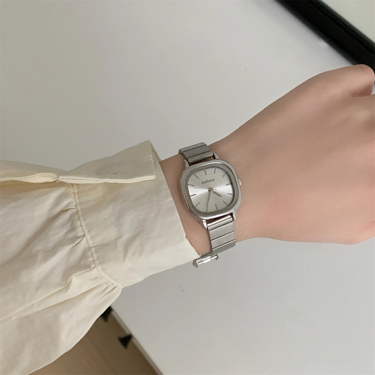 Women’s Gold Stainless Steel Watch – Elegant Luxury Quartz Wristwatch Gift