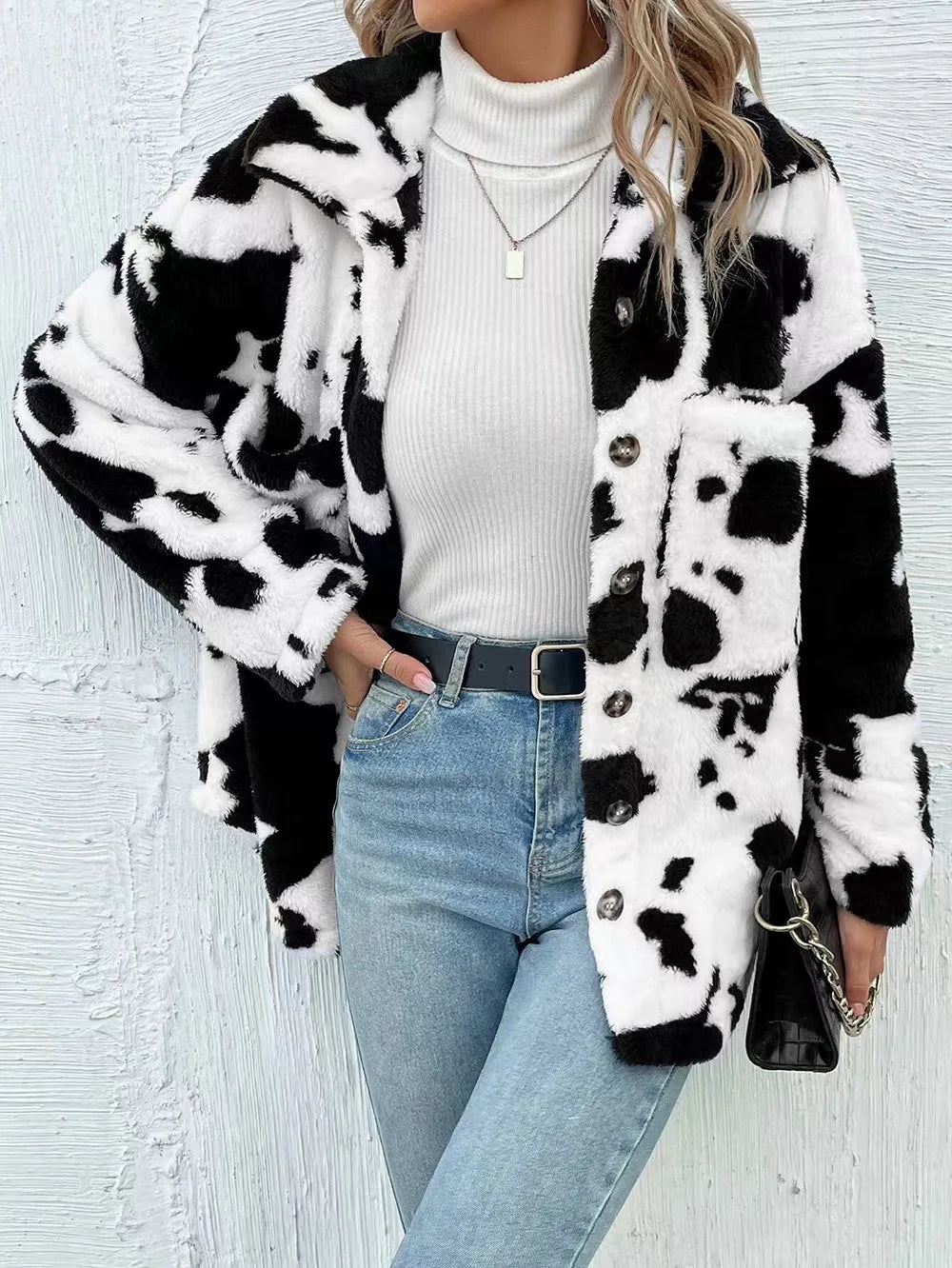 Women’s Plush Outerwear | Casual | Warm Jacket