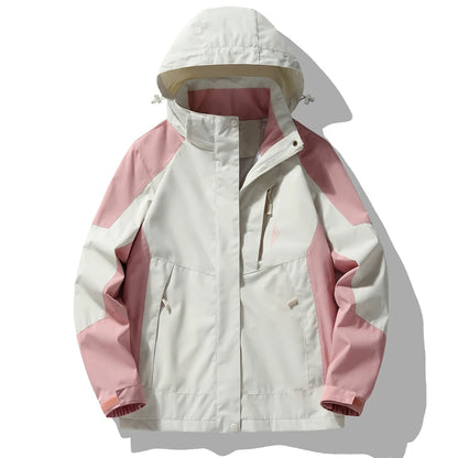 Unisex Windbreaker Jacket – Waterproof & Windproof Outdoor Hiking Outerwear