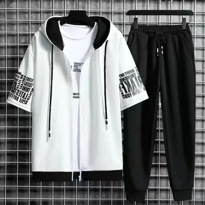 Men’s Casual Tracksuit Set / 2-Piece Sportswear