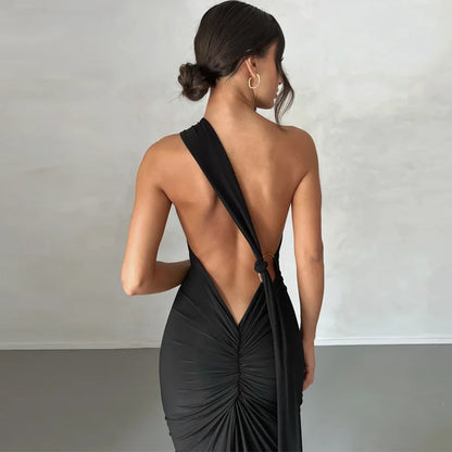 Women’s Elegant Maxi Dress – Sleeveless Summer Party & Evening Dress