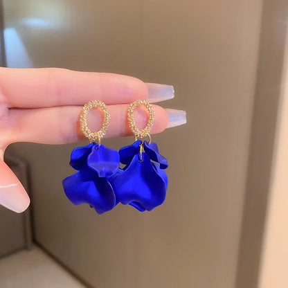 Women’s Jewelry Multicolored Flower Stud Earrings | Delicate | Tassel | Party
