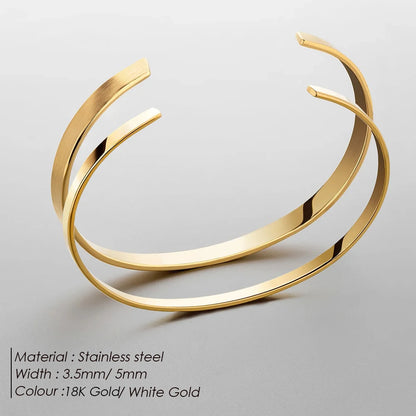 Men’s Minimalist Heptagon Bracelet – Gold Plated Stainless Steel Jewelry