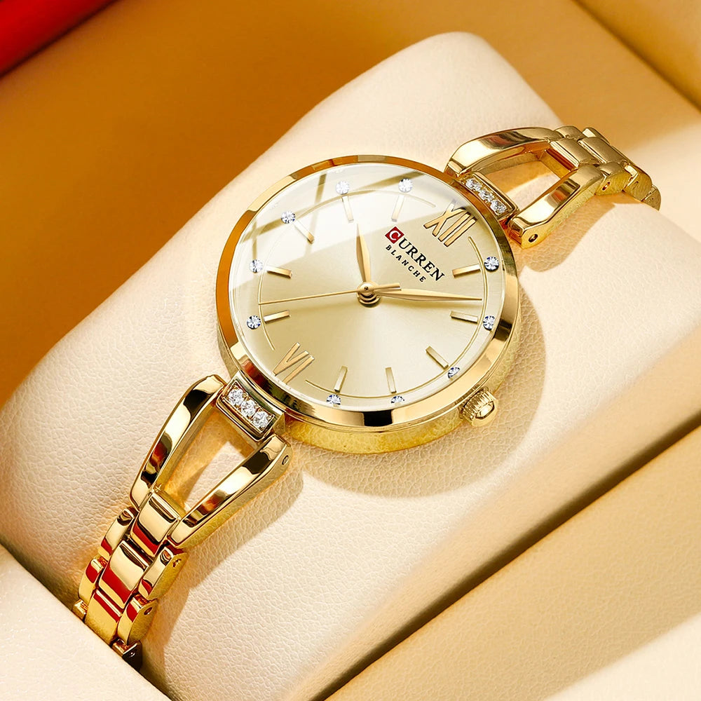 Women’s Waterproof Stainless Steel Quartz Watch | Elegant | Simple Luxury | Daily