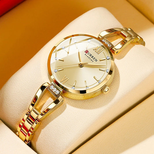 Women’s Waterproof Stainless Steel Quartz Watch | Elegant | Simple Luxury | Daily