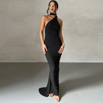 Women’s Elegant Maxi Dress – Sleeveless Summer Party & Evening Dress