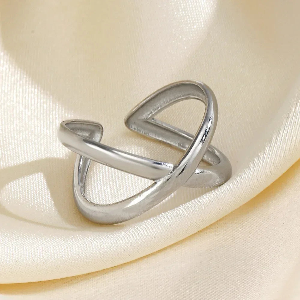 Women’s Jewelry Stainless Steel Charm Ring | Statement | Unisex | Party