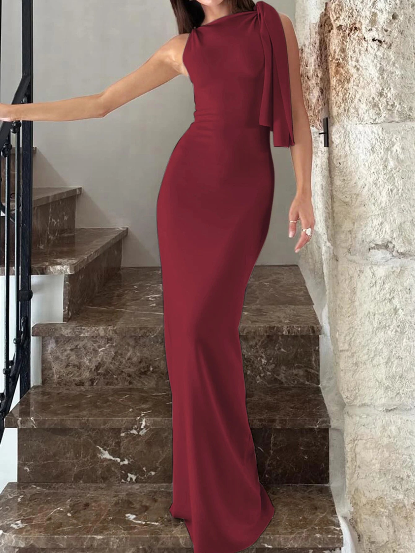 Women’s Maxi Dress | Sleeveless | Patchwork | Y2K