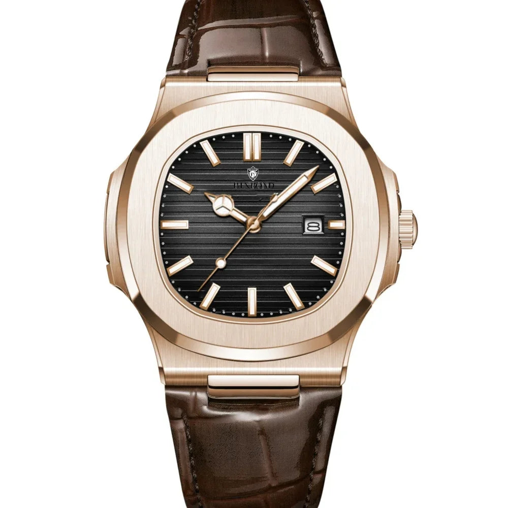 Men’s Luxury Automatic Watch – Casual Business Wristwatch Gift