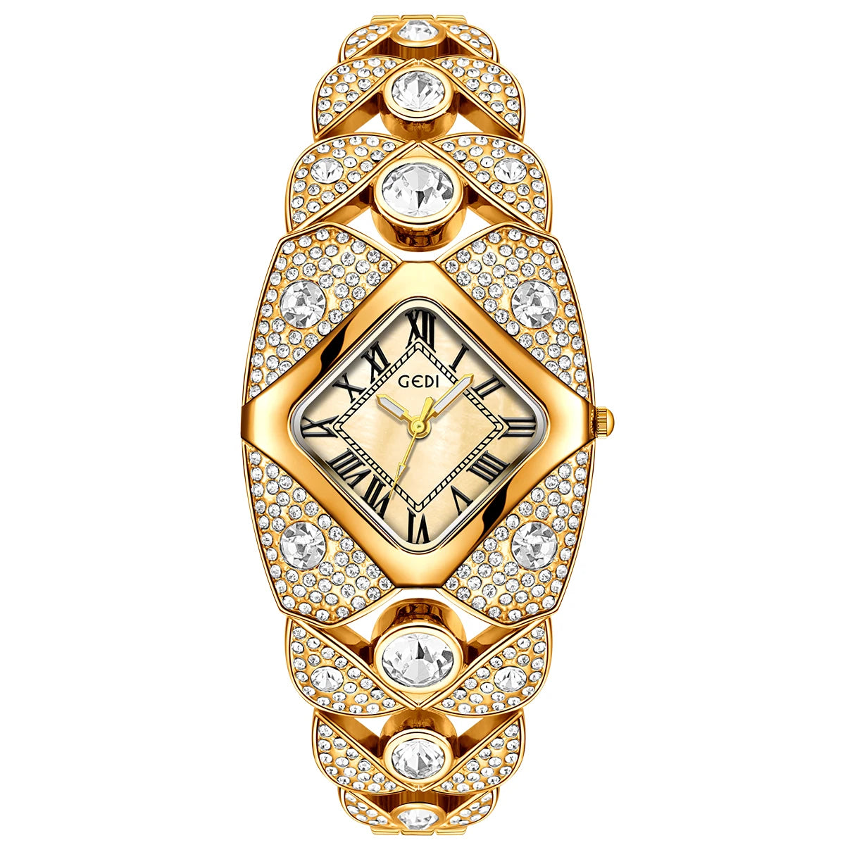 Women’s Diamond Inlaid Quartz Watch | Light Luxury | Waterproof | Gift