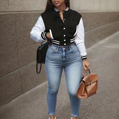 Women’s Outerwear | Casual Jacket | Colorblock