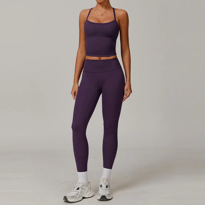 Women’s 2PCS Gym Yoga Set – Sportswear Casual Set