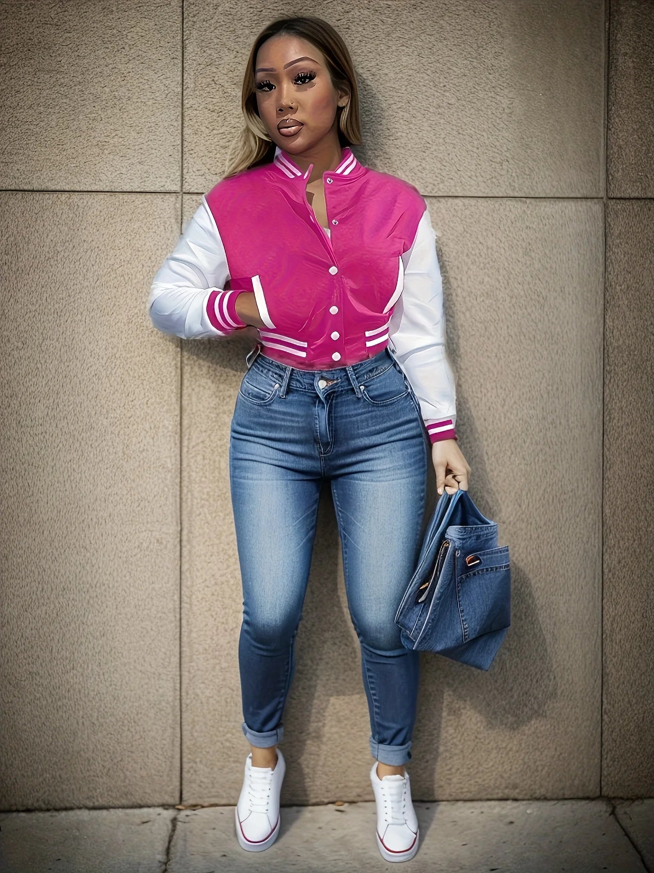 Women’s Outerwear | Casual Jacket | Colorblock