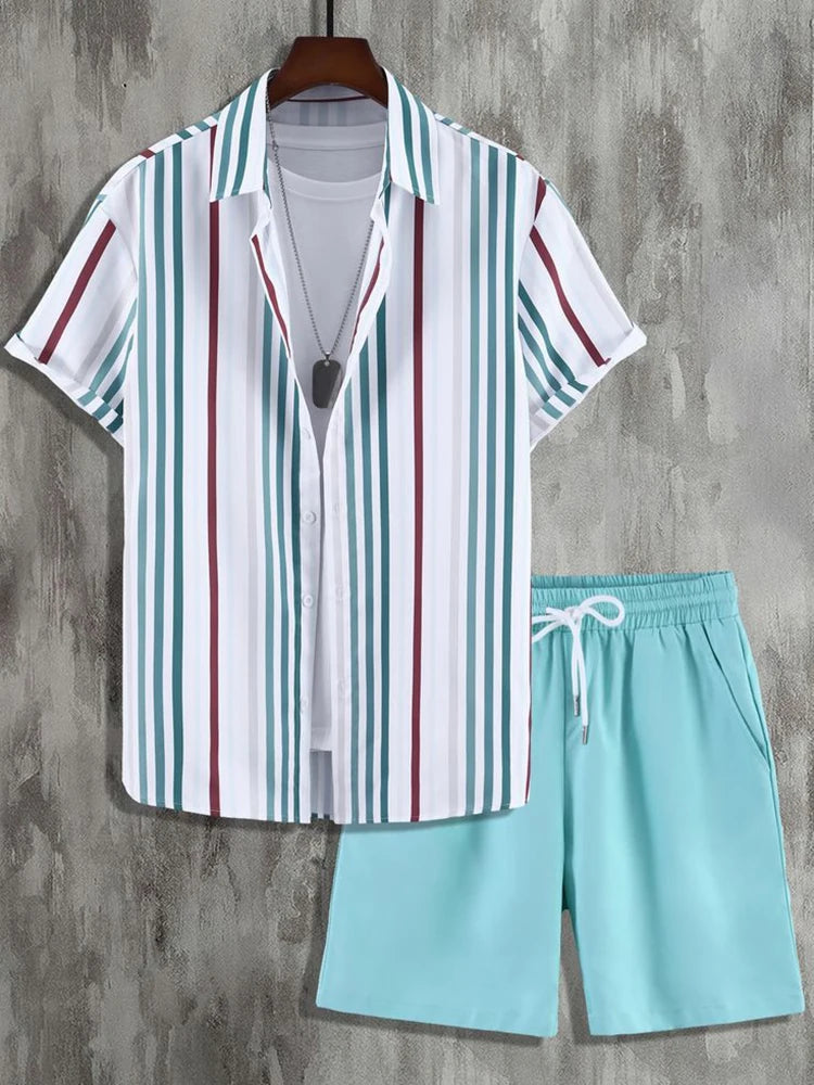 Men’s Casual Summer Set – Everyday Resort Suit