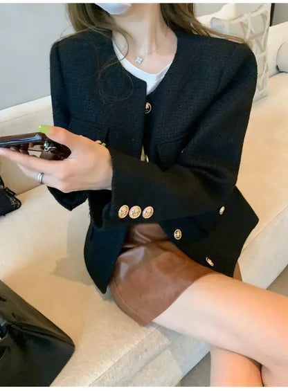 Women’s Tweed Outerwear | Elegant | Casual Jacket