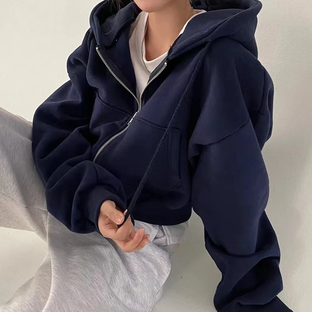 Women’s Hooded Outerwear | Casual | Streetwear | Y2K Jacket