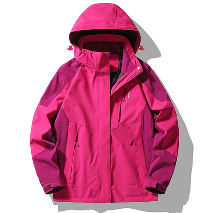 Unisex Windbreaker Jacket – Waterproof & Windproof Outdoor Hiking Outerwear