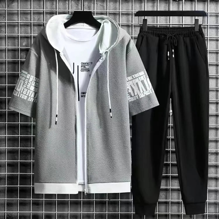 Men’s Casual Tracksuit Set / 2-Piece Sportswear