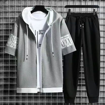 Men’s Casual Tracksuit Set / 2-Piece Sportswear