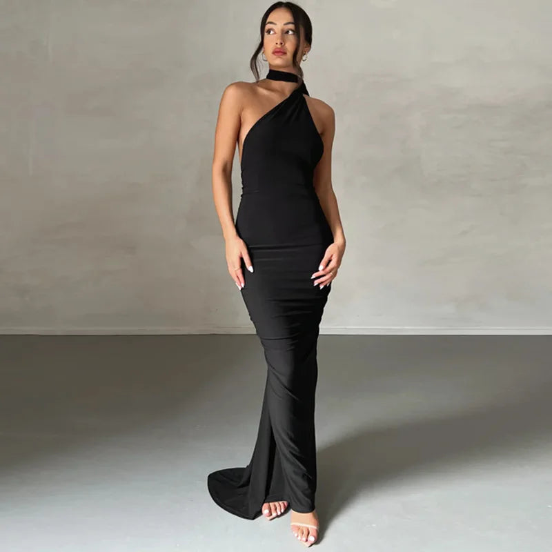 Women’s Elegant Maxi Dress – Sleeveless Summer Party & Evening Dress