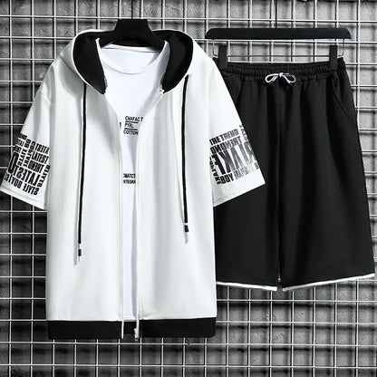 Men’s Casual Tracksuit Set / 2-Piece Sportswear