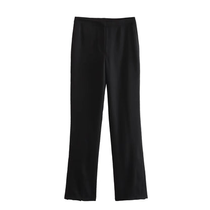 Women’s Elegant Solid Suit Set | Chic Fashion Streetwear Casual Set
