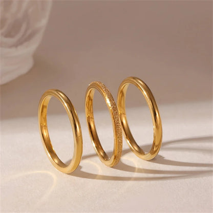 Women’s Jewelry Zircon Ring | Classic | Stainless Steel | Gift