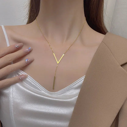 Women’s Long Necklace | Minimal | Party