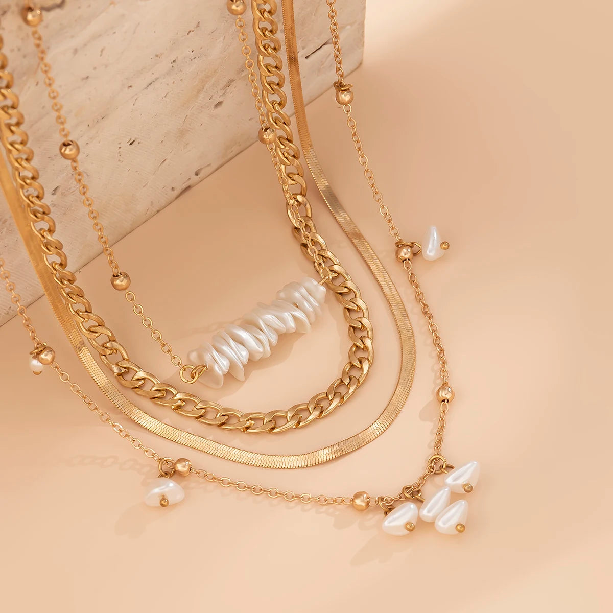 Women’s Jewelry Pearl Pendant Choker Necklace | Bridal | Goth | Vintage