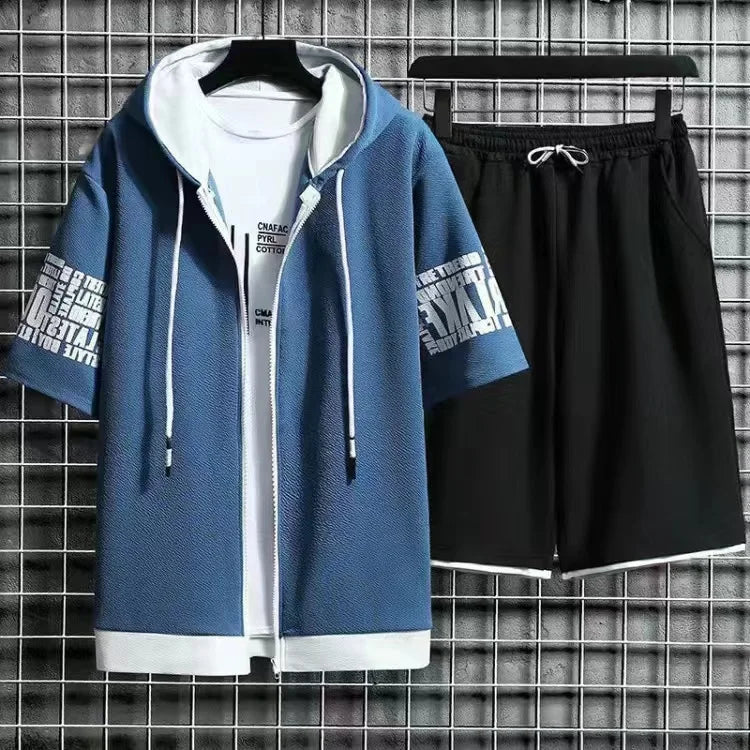 Men’s Casual Tracksuit Set / 2-Piece Sportswear