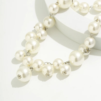 Women’s Jewelry Chunky Big Ball Bead Choker Necklace | Vintage | Grunge | Steampunk