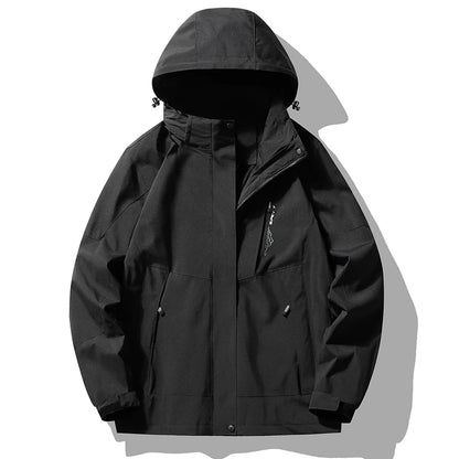 Unisex Windbreaker Jacket – Waterproof & Windproof Outdoor Hiking Outerwear