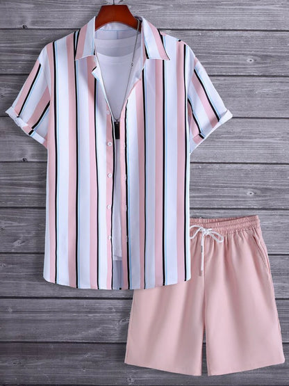 Men’s Casual Summer Set – Everyday Resort Suit