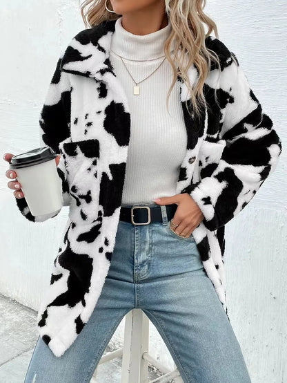 Women’s Plush Outerwear | Casual | Warm Jacket