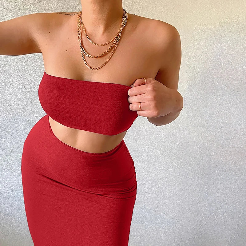 Women’s 5clr Set – Elegant 2-Piece Outfit for Summer Party