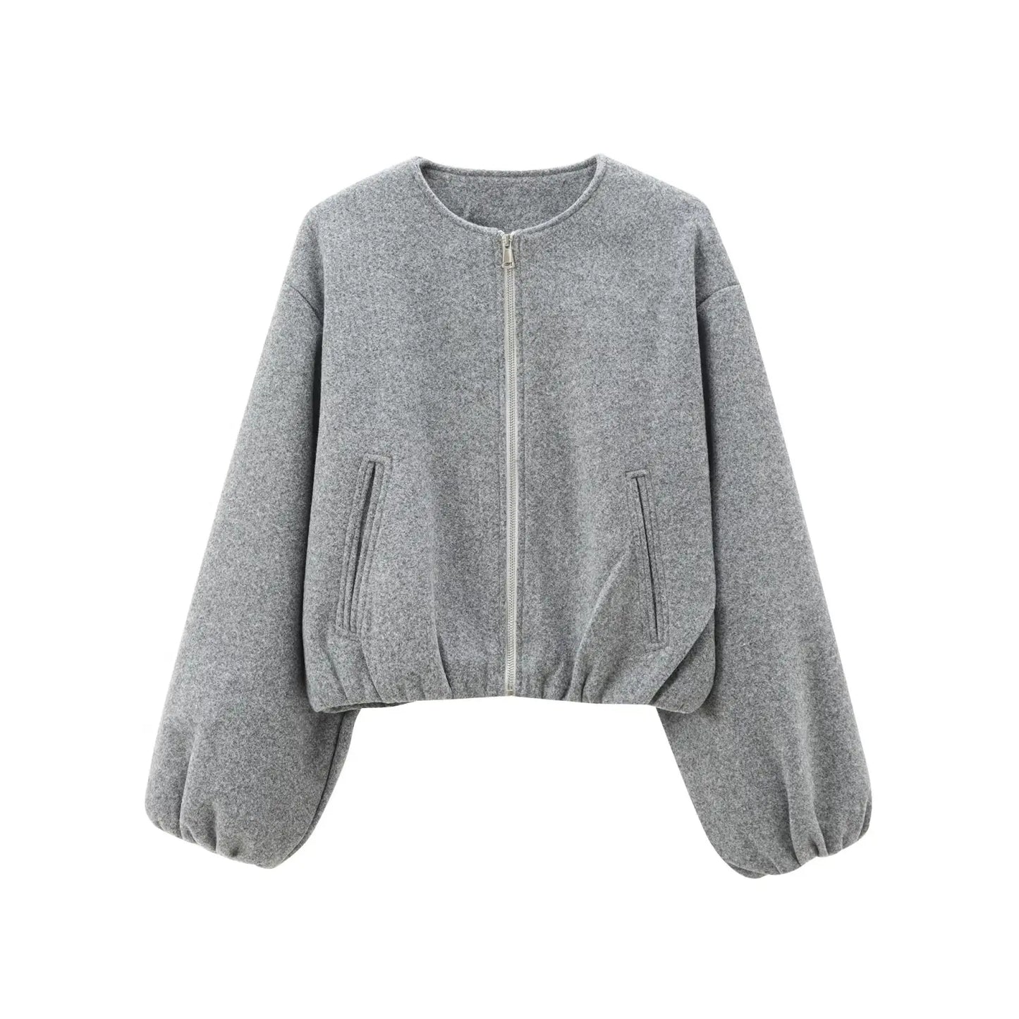 Women’s Cropped Bomber Jacket Outerwear