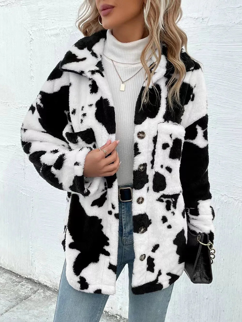 Women’s Plush Outerwear | Casual | Warm Jacket