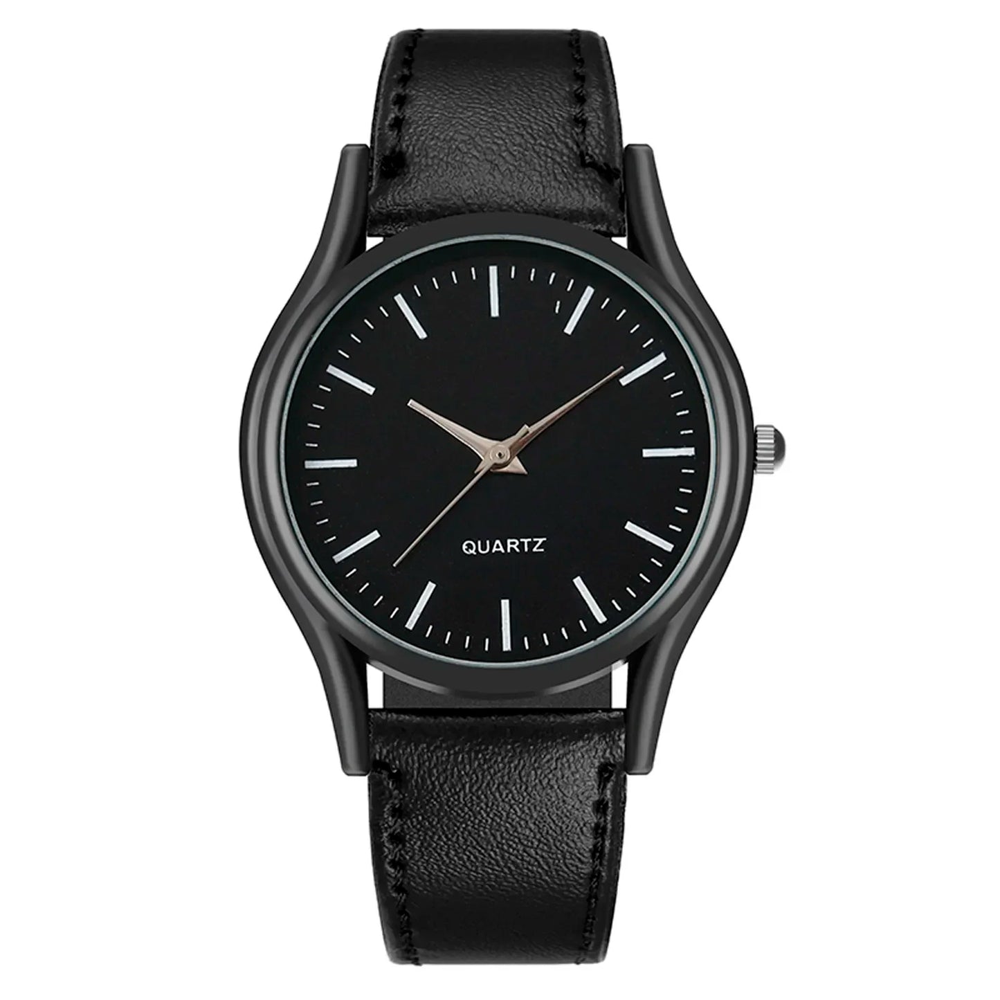Men’s Luxury Business Watch – Leather Strap Wristwatch, Elegant Casual Clock Gift