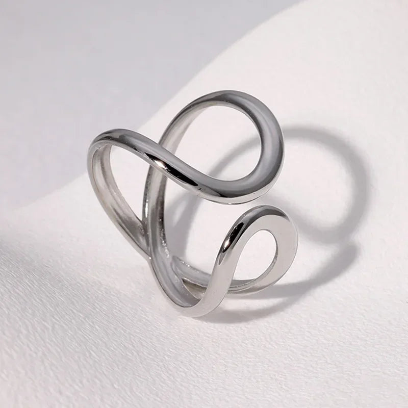 Women’s Jewelry Stainless Steel Charm Ring | Statement | Unisex | Party