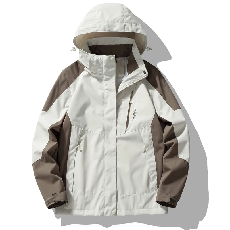 Unisex Windbreaker Jacket – Waterproof & Windproof Outdoor Hiking Outerwear