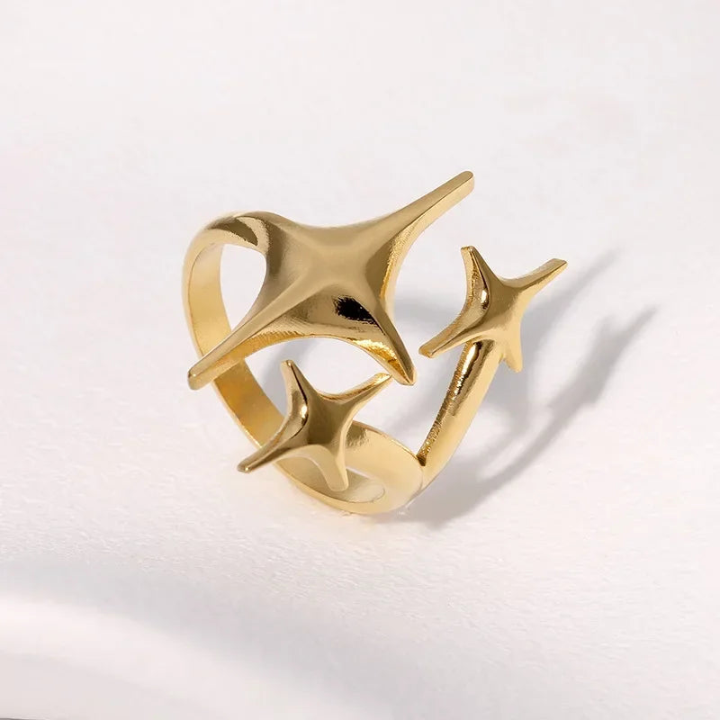 Women’s Jewelry Stainless Steel Charm Ring | Statement | Unisex | Party