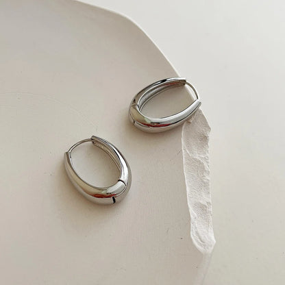 Women’s Vintage Metal Drop Earrings – Classic Hoop Pendant Fashion Jewelry