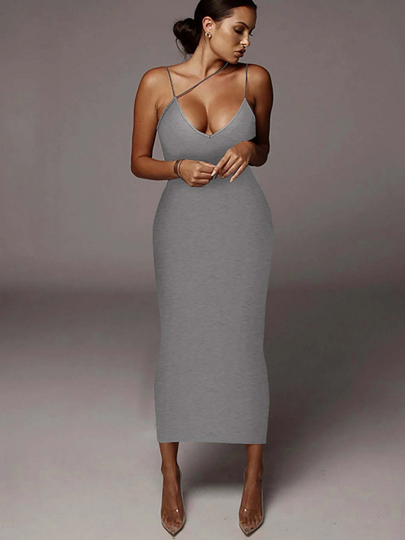 Women’s Leopard Maxi Dress – Sexy Summer Party & Evening Streetwear