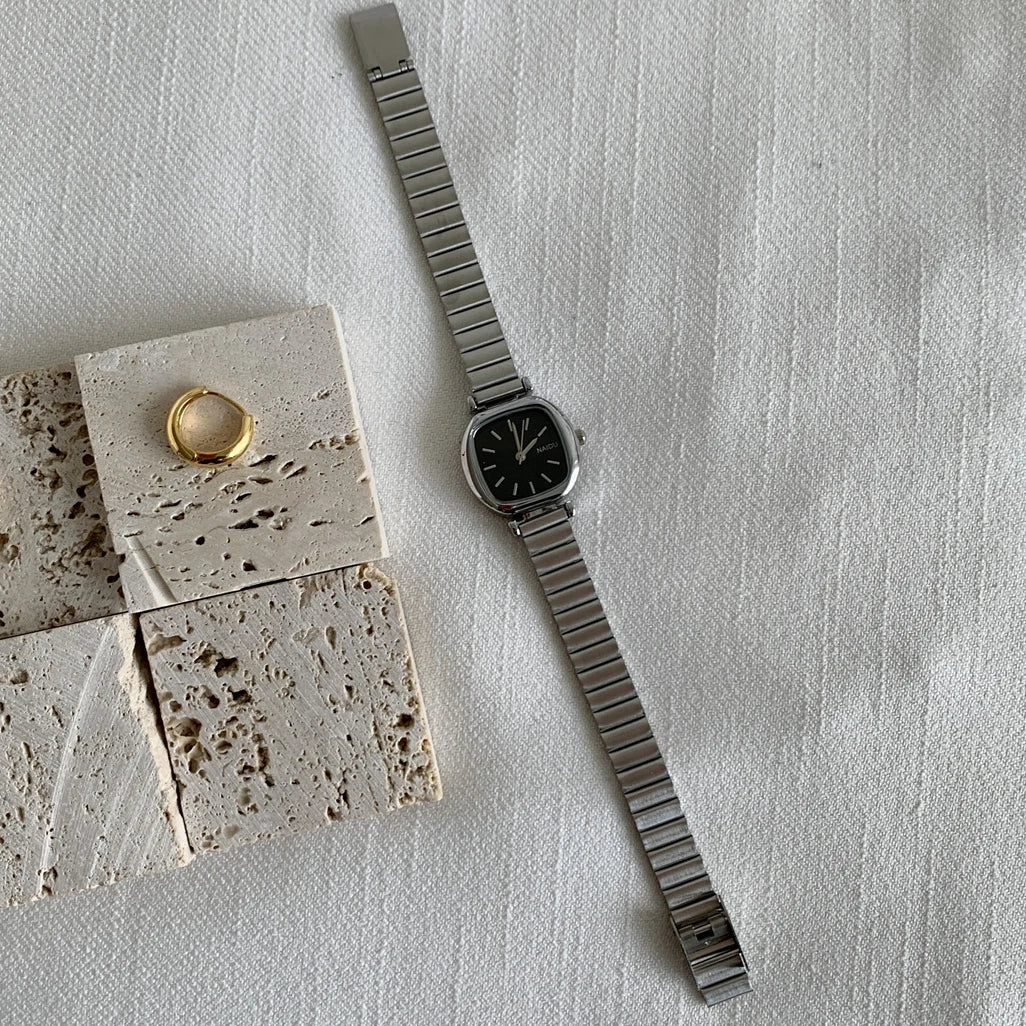 Women’s Adjustable Strap Quartz Watch | Luxury | Stainless Steel | Gift