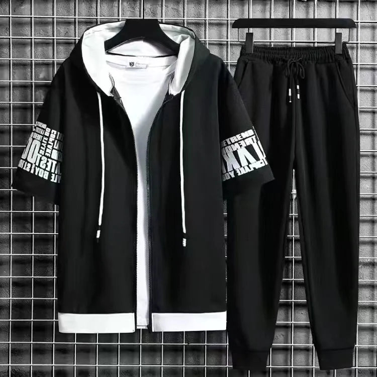 Men’s Casual Tracksuit Set / 2-Piece Sportswear